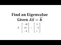 Eigenvalue and Eigenvector Concepts