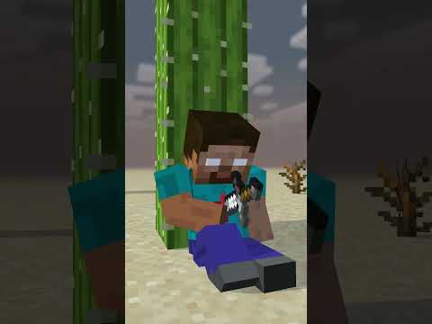 Herobine Get Revenge for Mobs #shorts #minecraft #entity