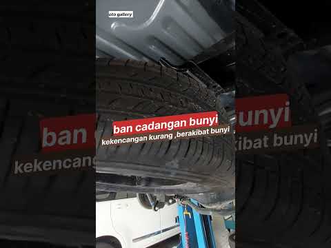 bunyi keras !! ban serep bunyi karena kekencangan kurang.