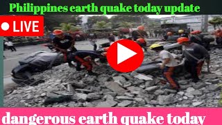 earth quake today in Philippines, near surigao city, surigao del Norte, caraga #dangerious