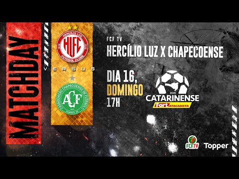 AO VIVO | HERCÍLIO LUZ X CHAPECOENSE | CATARINENSE FORT ATACADISTA 2025