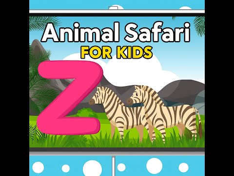 ABC Animals Safari | Alphabet Song for Kids | Learn A to Z with Animals