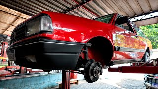 Suspensão INTEIRA NOVA na Parati Turbo