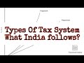 Tax Systems and Their Characteristics