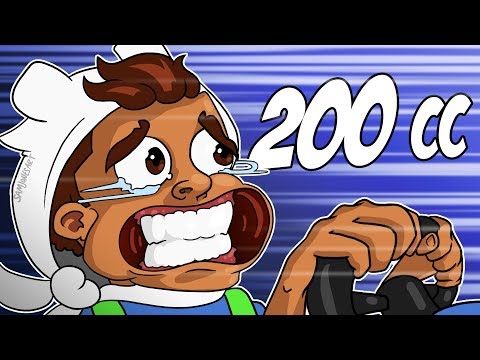 Mario Kart 8 Deluxe Funny Moments - 200CC RAGE FEST, Terroriser Savage Red Shell!