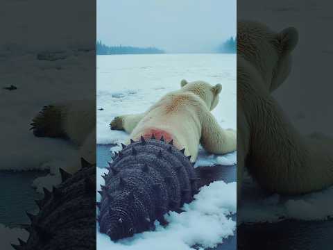Polar Bear Uncovers Hidden Arctic Danger!