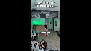 We made some studio renovations over the last week…