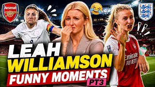Leah Williamson funny moments pt.3 