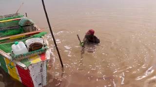 YouTube video thumbnail: Salt Workers Return to Senegal's Pink Lake After Years of Disruption
