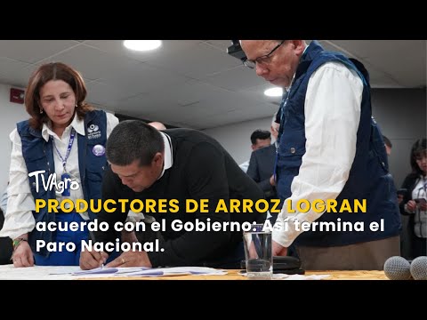 YouTube video thumbnail: Colombian Rice Producers Reach Agreement With the Government