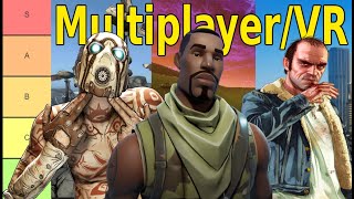 Every Multiplayer/VR Game I've Ever Played Tier List