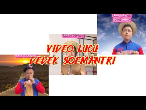 VIDEO LUCU By @dedeksoemantri ‼️ Satu sedotan, Ditinggal emak