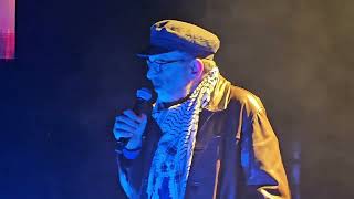 PSC Director Ben Jamal speaking at Kneecap concert, 3Arena, Dublin