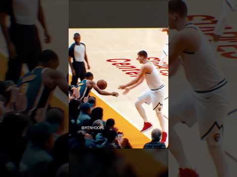 Jokic just hands the ball over 😂 #shorts