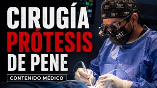 Prótesis de pene FALLIDA: cirugía reconstructiva REAL paso a paso