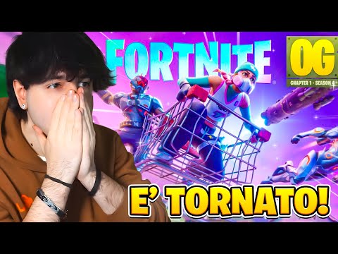 NUOVA SEASON OG: il Fortnite vecchio è TORNATO