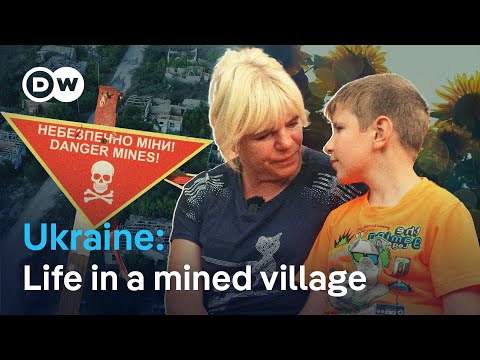 YouTube video thumbnail: Between Landmines and Fear - Everyday Life in war-Torn Ukraine