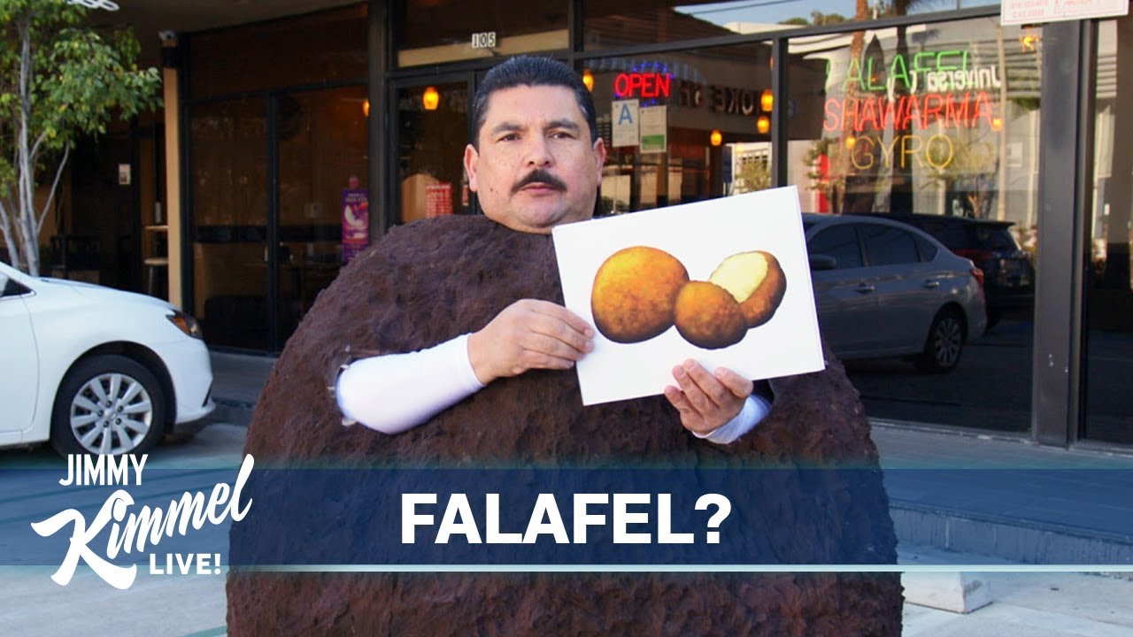 Jimmy Kimmel Demands a Meatball Emoji