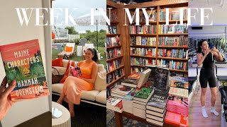 VLOG: days in my life in NYC + montauk! what i'm reading (book haul), meds update + catch up w me
