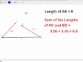 Exploring the Triangle Inequality Theorem