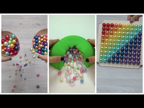 Oddly Satisfying video compilation with beads, bells, balls, marble run, xylophone and more