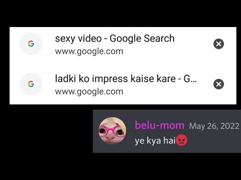 WHEN YOUR MOM FIND YOUR SEARCH HISTORY 🤪 ( with@CricketainmentCrickfreaks @BelugaJr  99.9% suspense )