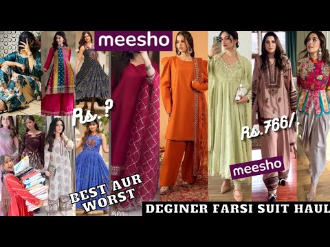 35 Meesho Huge *Trendy* Farsi & Kurta Set Haul 👌|| Omg 😱 इतना अच्छा कैसे आ गया🤭||Under Rs.? 🥰
