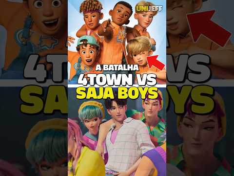 Saja Boys vs 4*Town a batalha das músicas #guerreirasdokpop