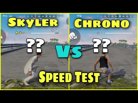 Chrono Vs Skyler Speed Test || Free fire para,A3,A5,A6,A7,J2,J5,J7,S5,S6,S7,S9,A10,FF