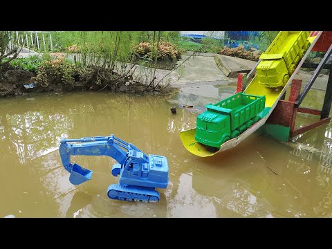 Mobil Mobilan Oleng Mencari Mobil Balap, Tank Baja, Bus Telolet, Excavator, Motor Balap Part 7