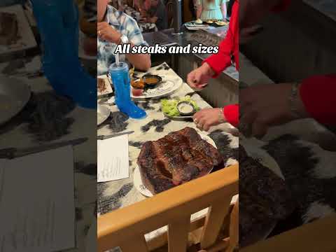 Whatever your appetite is, the Big Texan in Amarillo Texas has you covered! 🙌🥩🔥