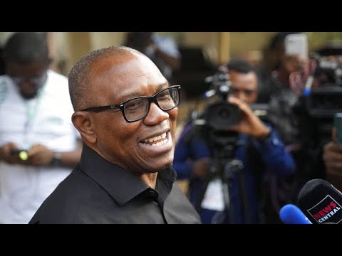 YouTube video thumbnail: Nigeria’s Peter Obi to Contest 2027 Election, Opposition Coalition in Jeopardy