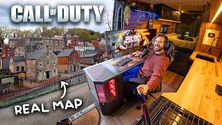 Vanlife Gaming in a REAL Call of Duty Map