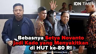 Bebasnya Setya Novanto jadi Kado yang Menyakitkan di HUT ke-80 RI #setyanovanto #korupsi #setnov