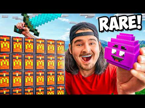 Opening 30 McDonald's Minecraft Mystery Toys! (Rare Grimace Egg!)