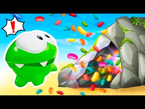 🌀🍬 La Cueva Mágica Lleva a Om Nom a Nuevos Mundos | Juguetes para Niños Pequeños