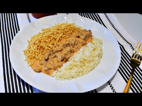 A MELHOR RECEITA DE STROGONOFF DE CARNE | FÁCIL, RÁPIDO E DELICIOSO