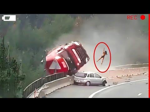 10 Shocking Dashcam Moments You Wouldn't Believe If Not Filmed! #1