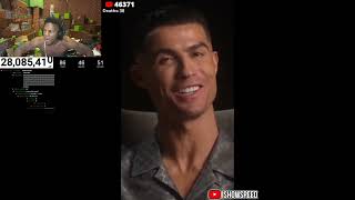 Speed Reacts to Ronaldo's YouTube Channel!!!