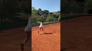 This point is crazy! #tennis