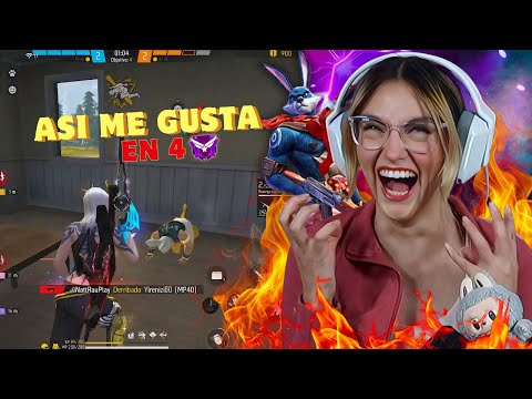 LA CALOCHA EN PLENA PARTIDA DE FREE FIRE 💋🔥