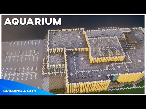 Building a Modern Aquarium [Minecraft Timelapse]
