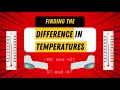 Temperature Difference Concepts