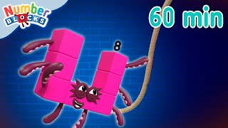 Die vielen Formen von Octoblock 🐙 | Zählen für Kinder | Zeichentrickfilme | Zahlenblöcke