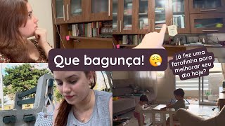📚Minha biblioteca está um caos e outras bagunças mais + livros teológicos + farofa - vlog 78