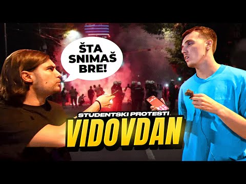 NAPADNUT SAM NA PROTESTIMA STUDENATA - UŠAO U ĆACILEND