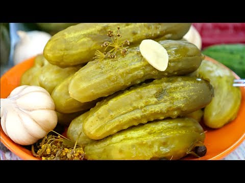 🥒КВАШЕНЫЕ (солёные) огурцы на зиму как из бочки! 2 способа приготовления и хранения!