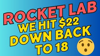 Rocket Lab Stock - Will We Hit $20 Again In The Future