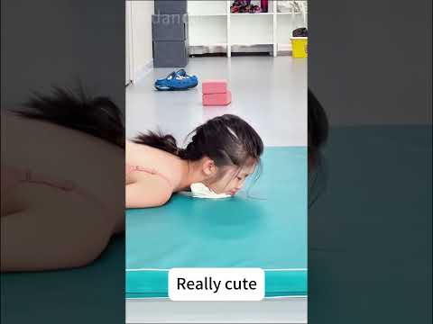 cute😉#dance #flexibility