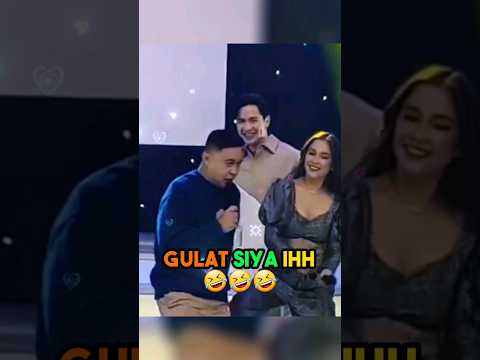 Maja Salvador nagulat ng nasa likod niya pala si Alden Richards #shorts